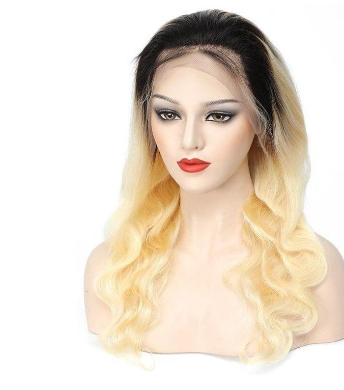 Body Wave 1B Transparent Lace Human Hair Wig
