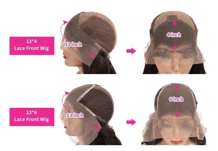 HD Transparent Lace Front Loose Body Wave Human Hair Wig