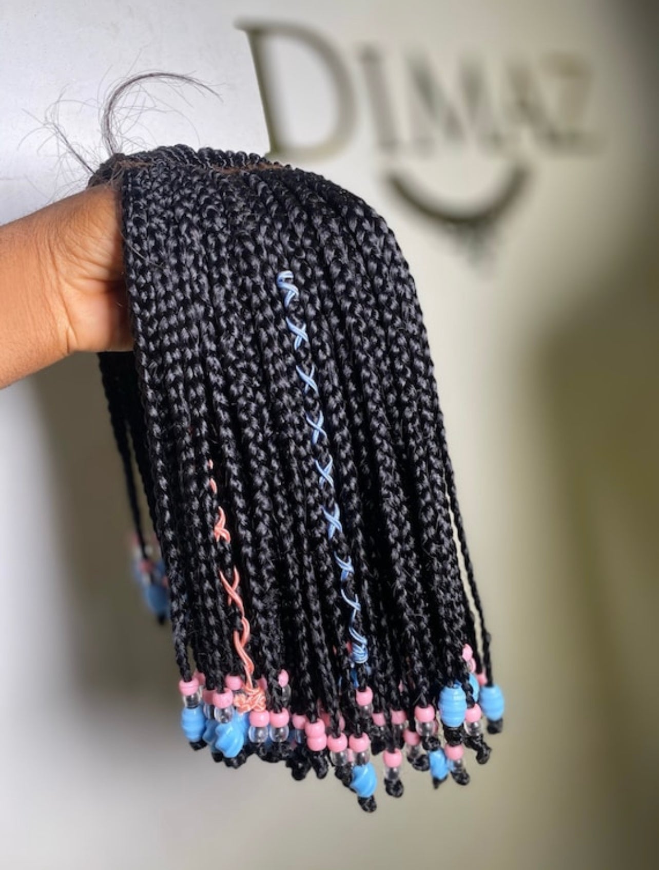 Sophia Braided Wig with Beads