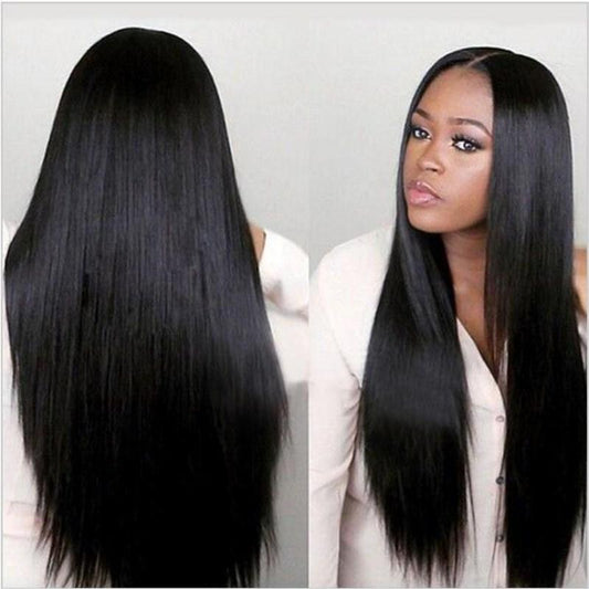 Synthetic Silky Straight Glueless Wig